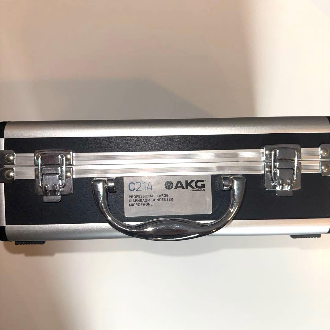 AKG C214 コンデンサーマイク ハードケース付き