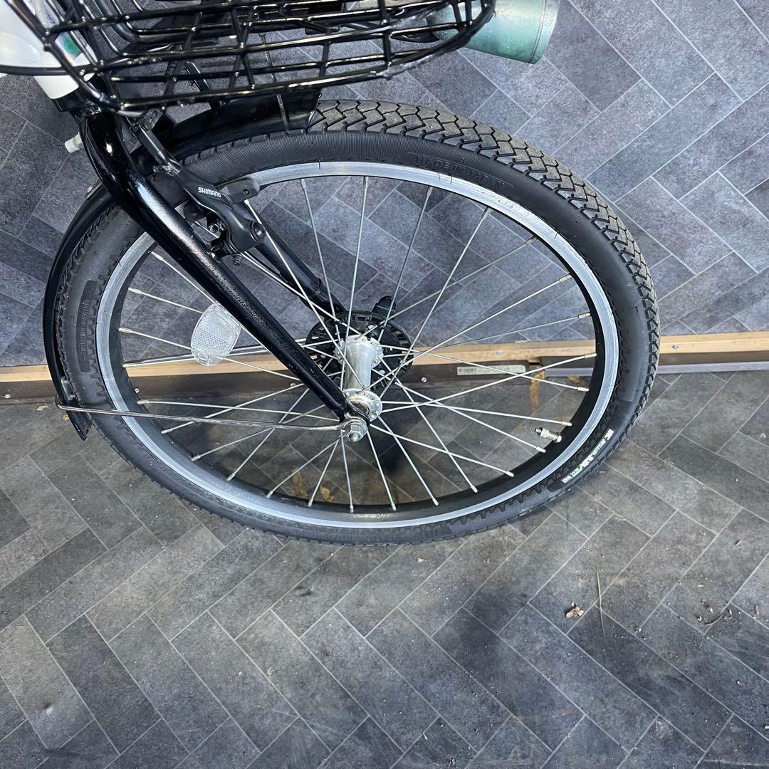 t.k YAMAHA PAS CITYXホワイト バッテリー12.3ah