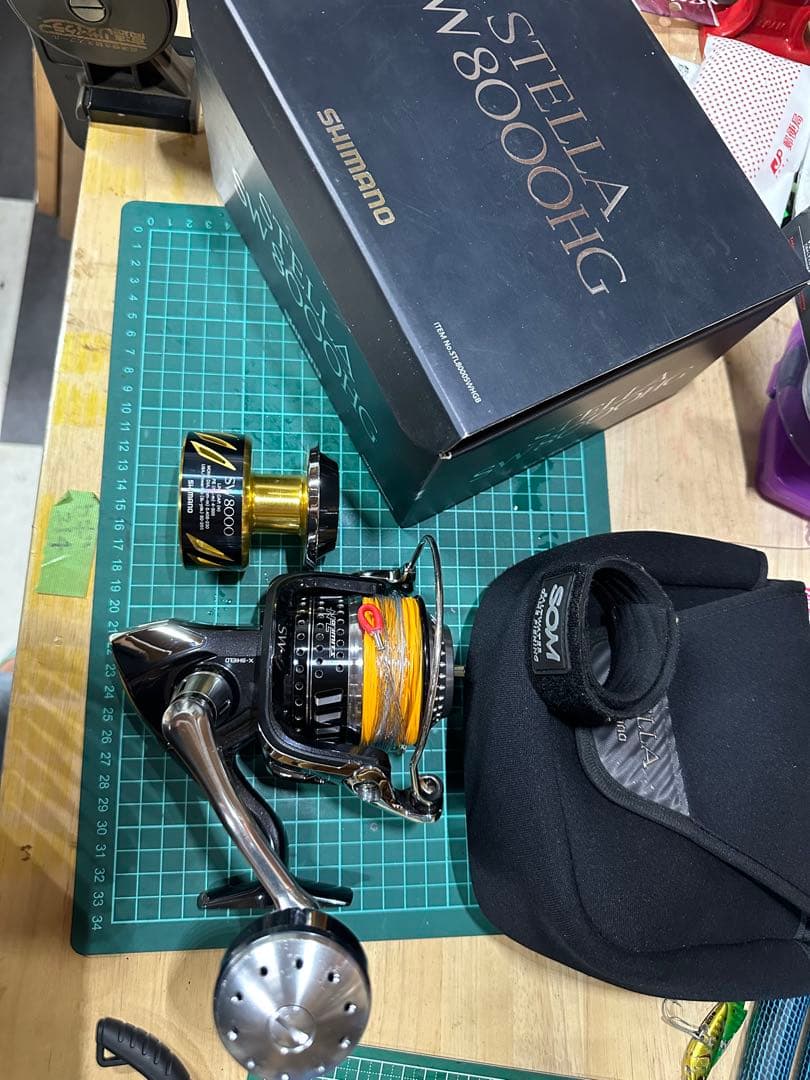 13ステラSW8000HG オーシャンマークカスタムスプールセット