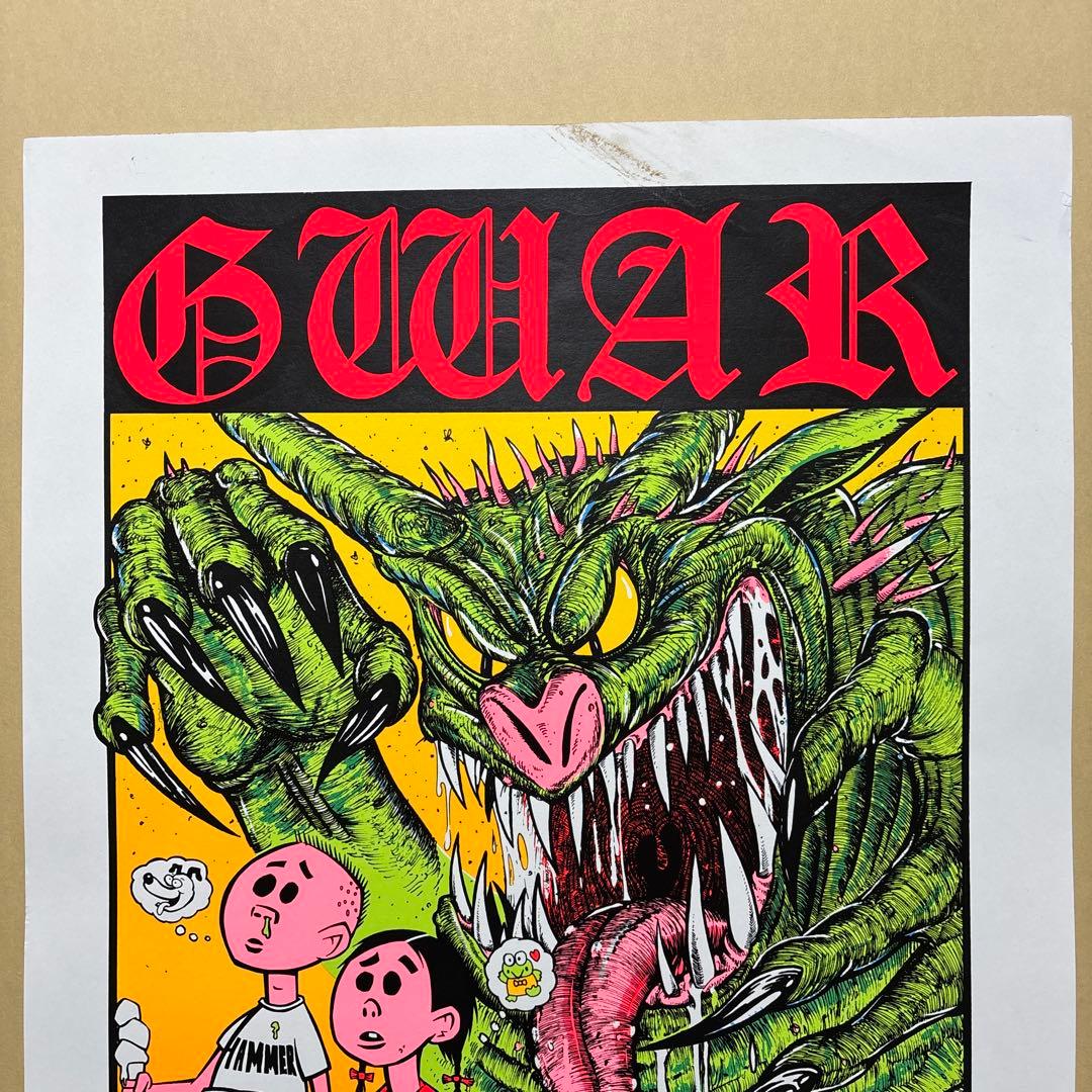 KOZIK GWAR MELVINS シルクスクリーンポスター