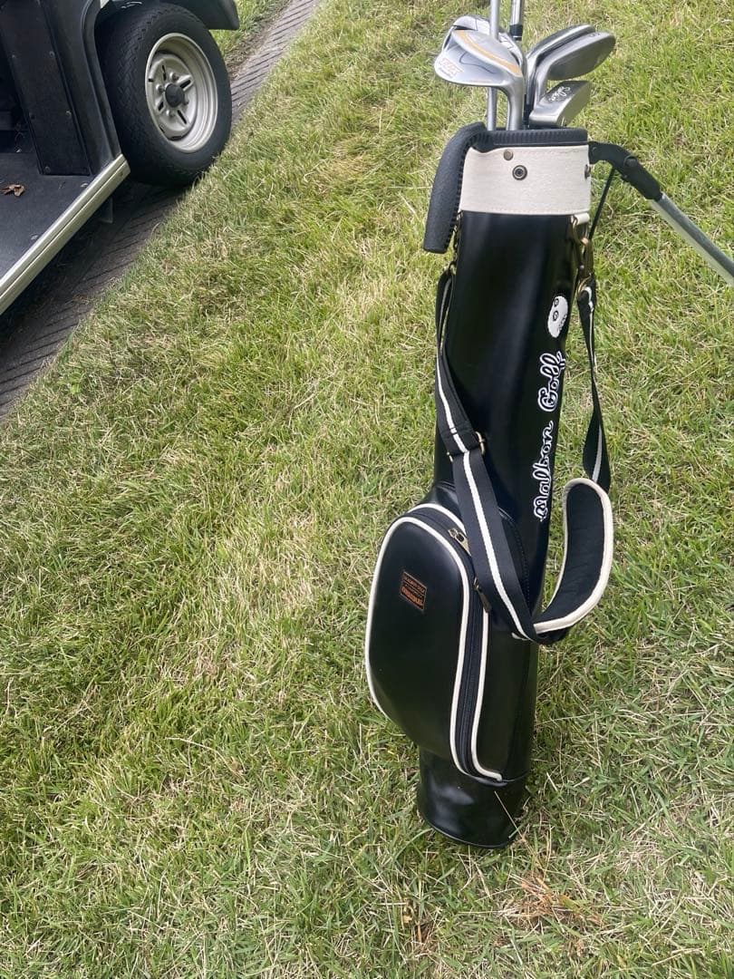 セルフスタンドクラブケース　黒　新品