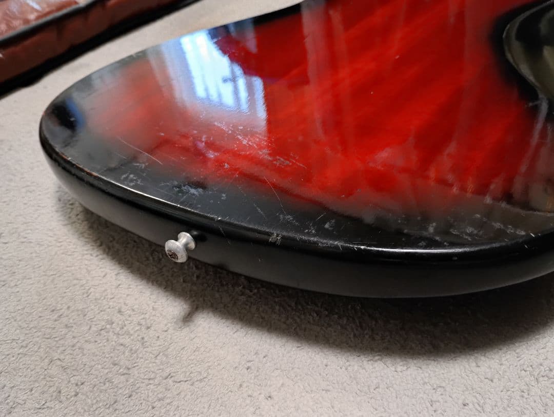 【メンテナンス済み 交換部品多数】Kawai カワイ エレキベース ケース付き