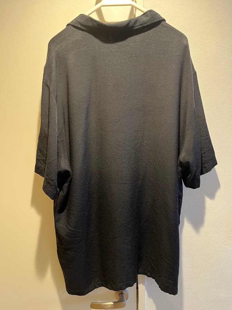 50s ボーリングシャツ DaVinci USA製 刺繍 オープンカラーシャツ