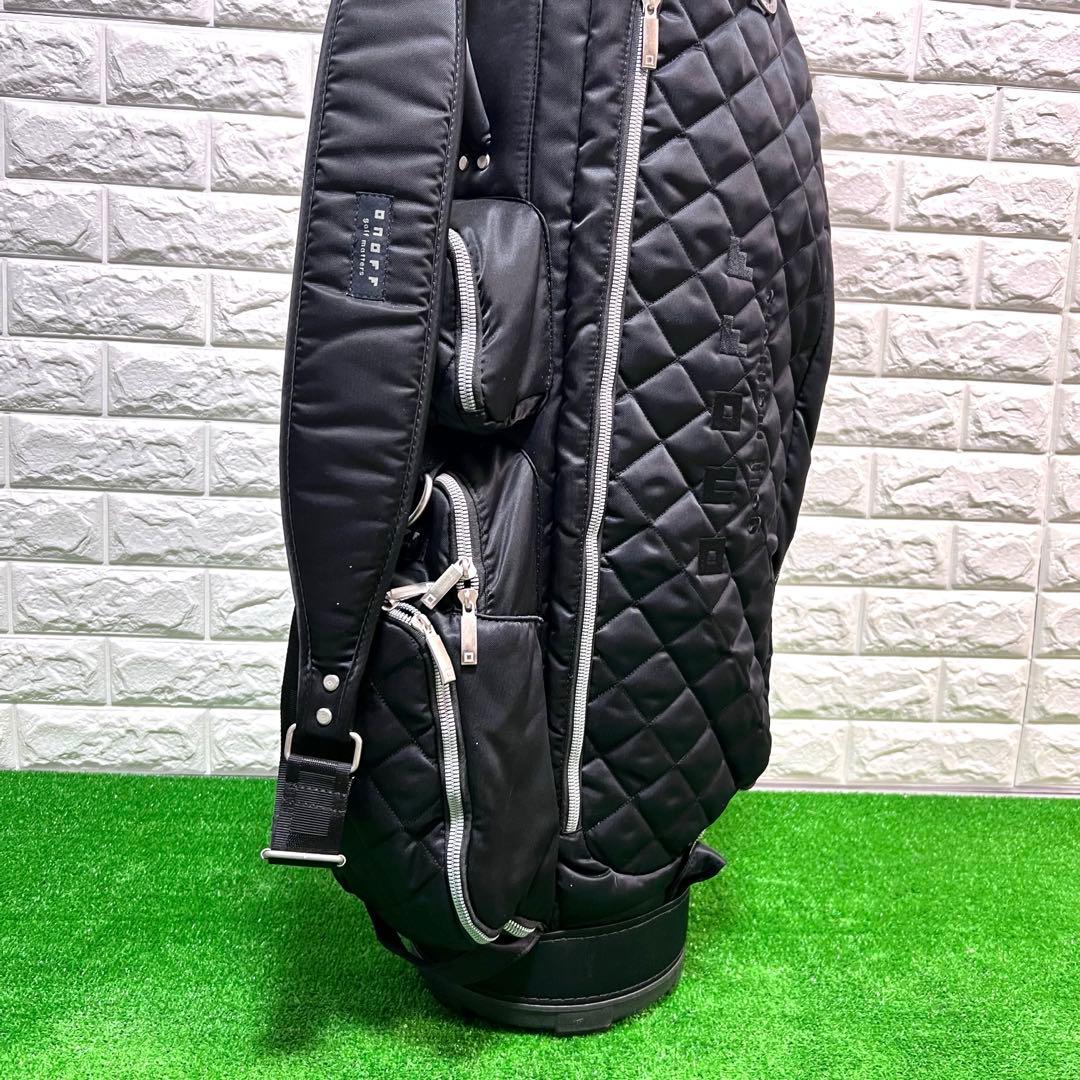 美品　ONOFF オノフ キャディバッグ 9インチ　ブラック