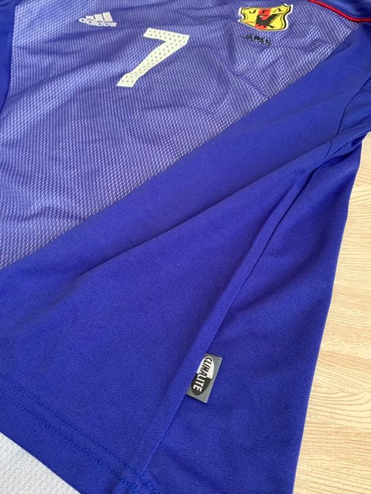 新品未使用タグ付き　日本代表　2002 中田英寿　ユニフォーム　背番号7