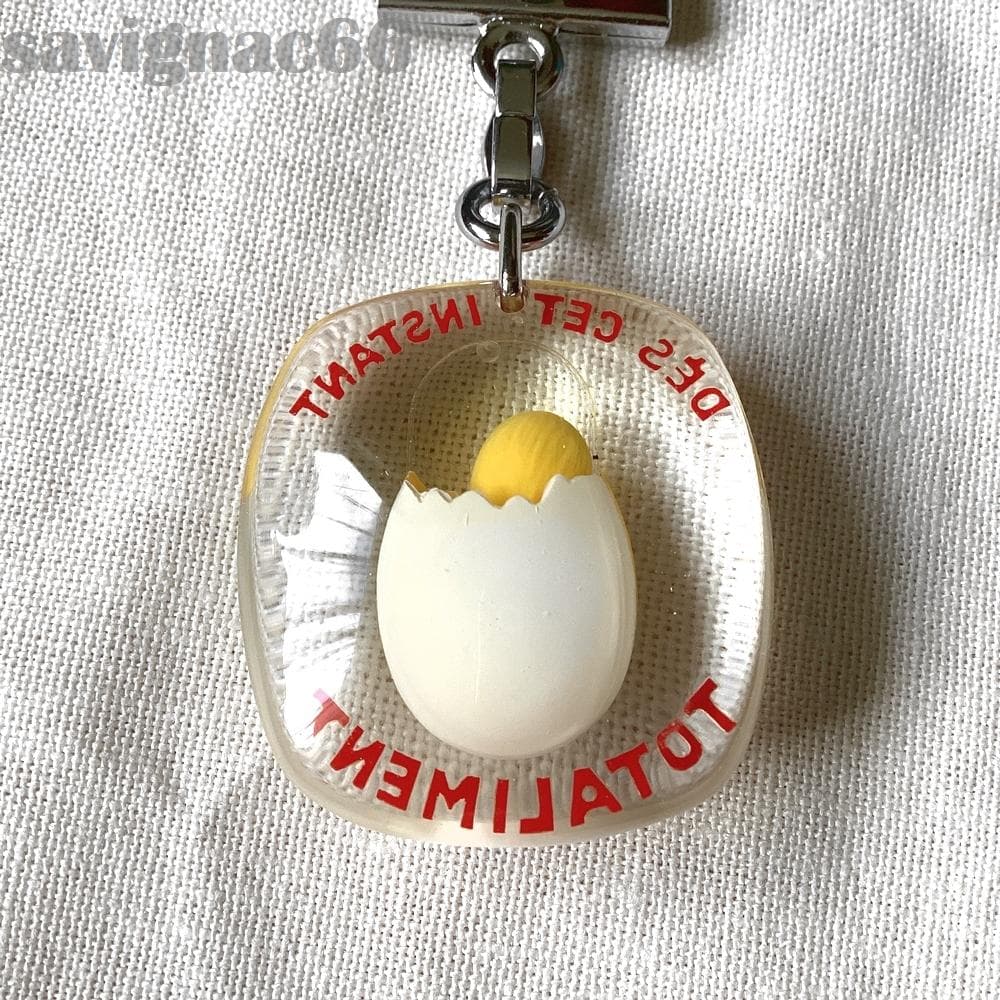 60s フレンチキーホルダー ブルボン TOTALIMENT ひよこ