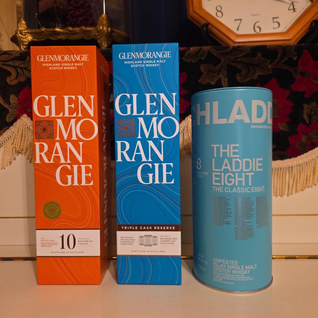 Glenmorangie&Laddie Eight ３本 <eco53>
