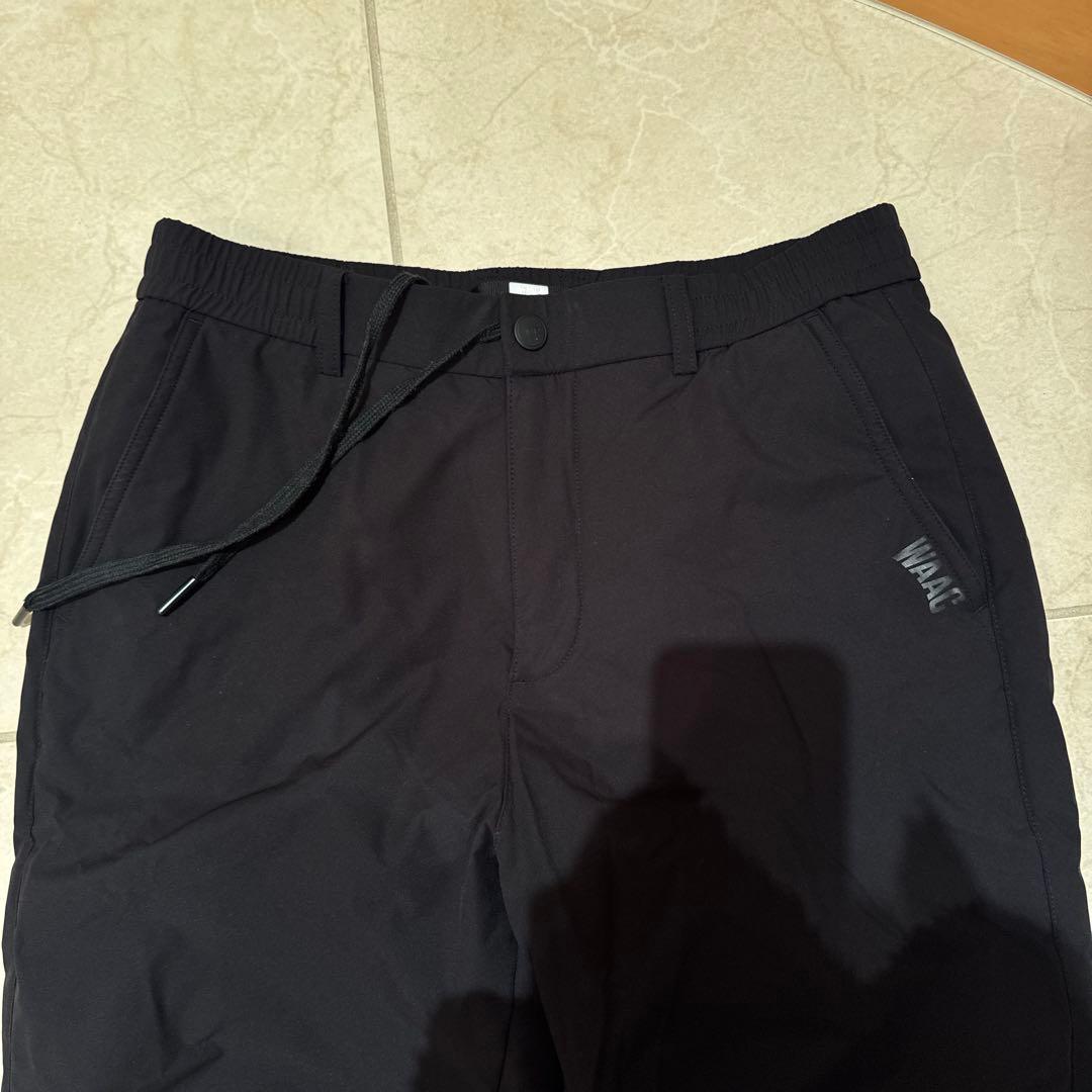 WAAC ゴルフ用防寒仕様ブラックパンツサイズ1