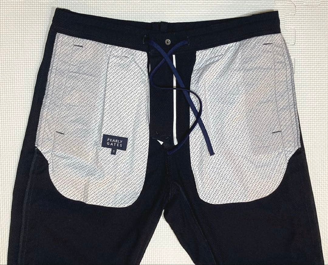 パーリーゲイツ リンクスジャガードカルゼ ジョガーパンツ（NAVY／5）