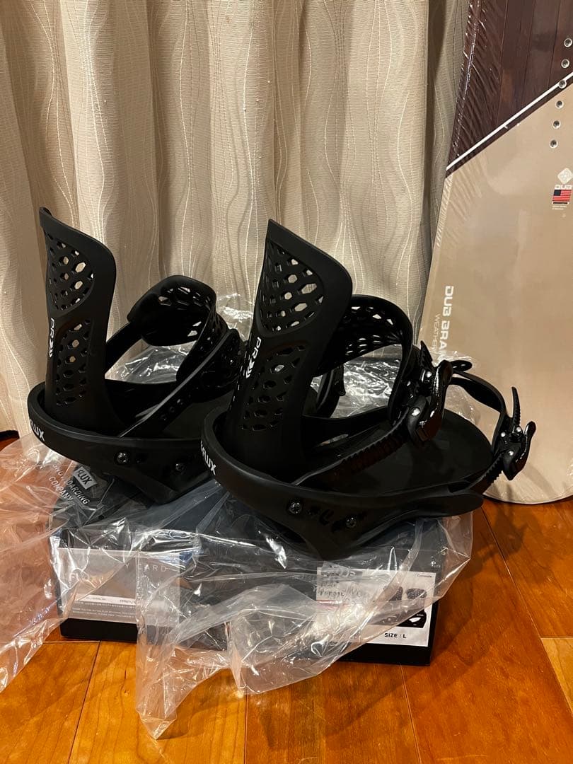 新品　2点セット　バインFLUX 板 DUB 151cm メンズ　スノーボード