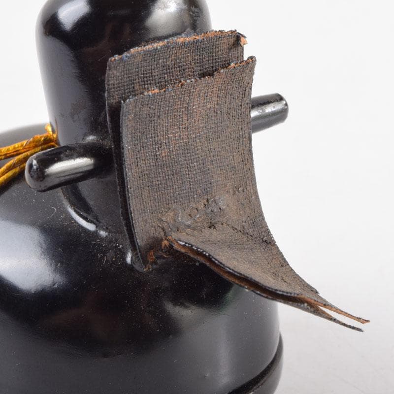 茶道具　黒漆　冠　香合　時代箱　N　8967