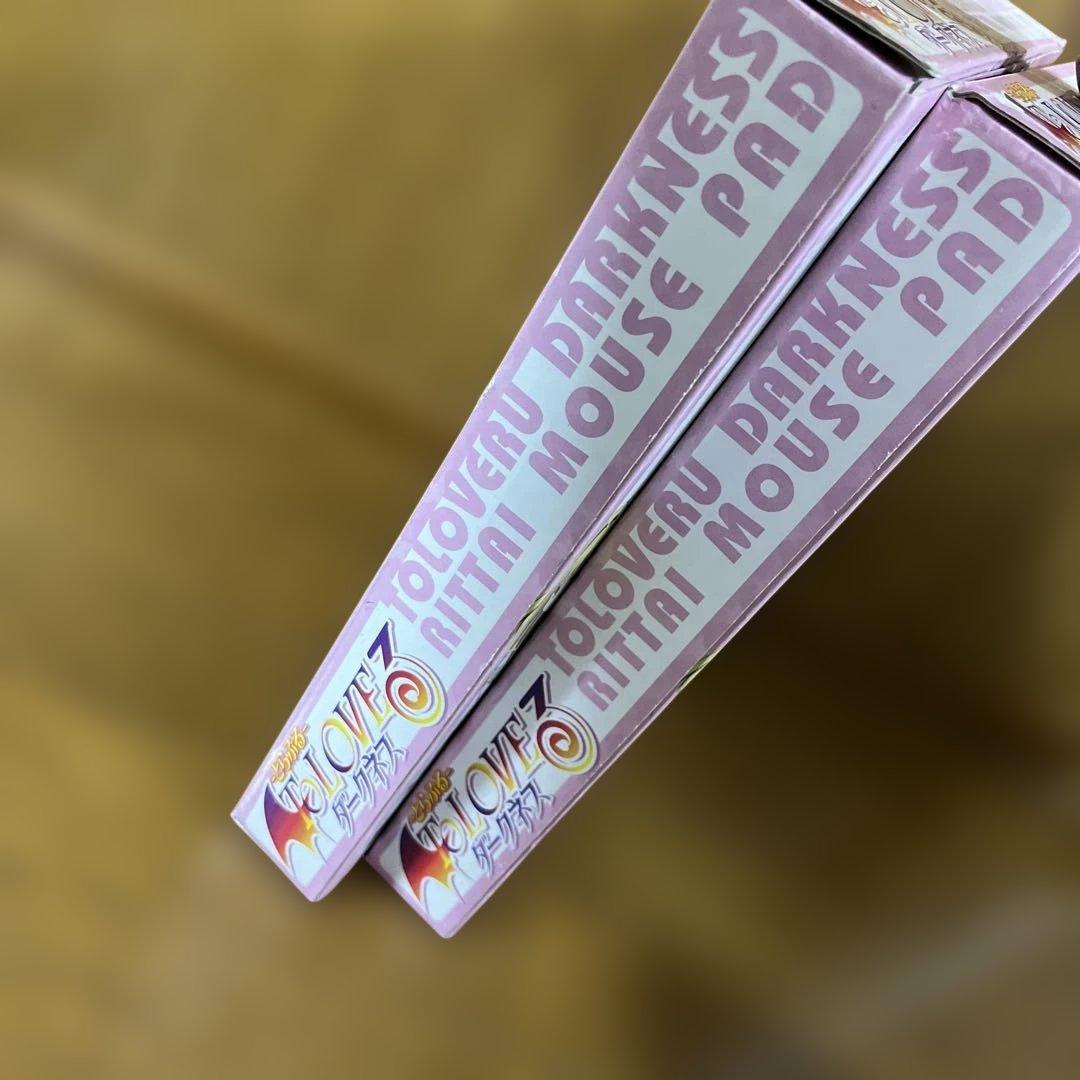 To LOVEる　とらぶる　ダークネス　立体マウスパッド　モモ　金色の闇　ヤミ