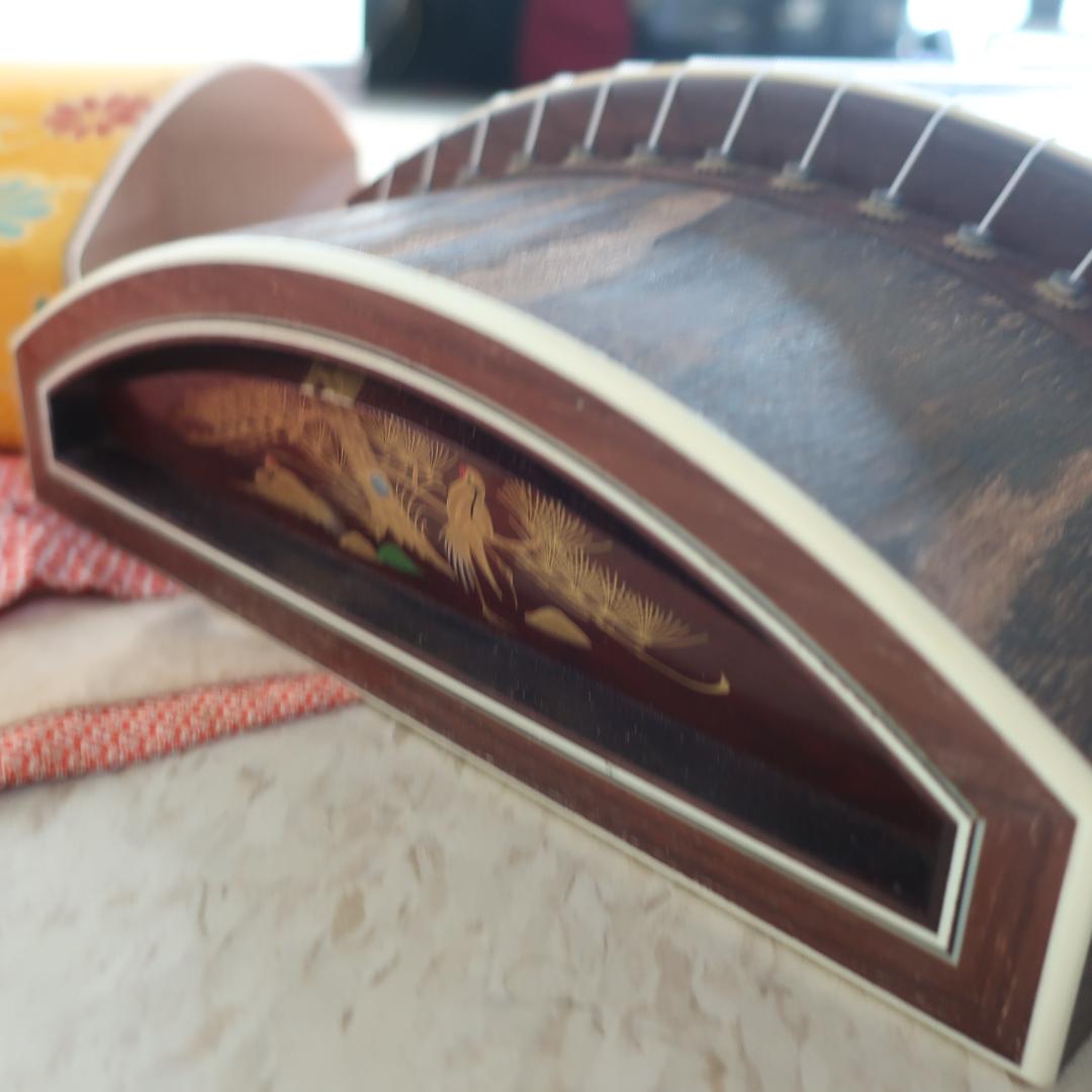 琴 13弦 全長約186cm 練習用 和楽器 管理No.4