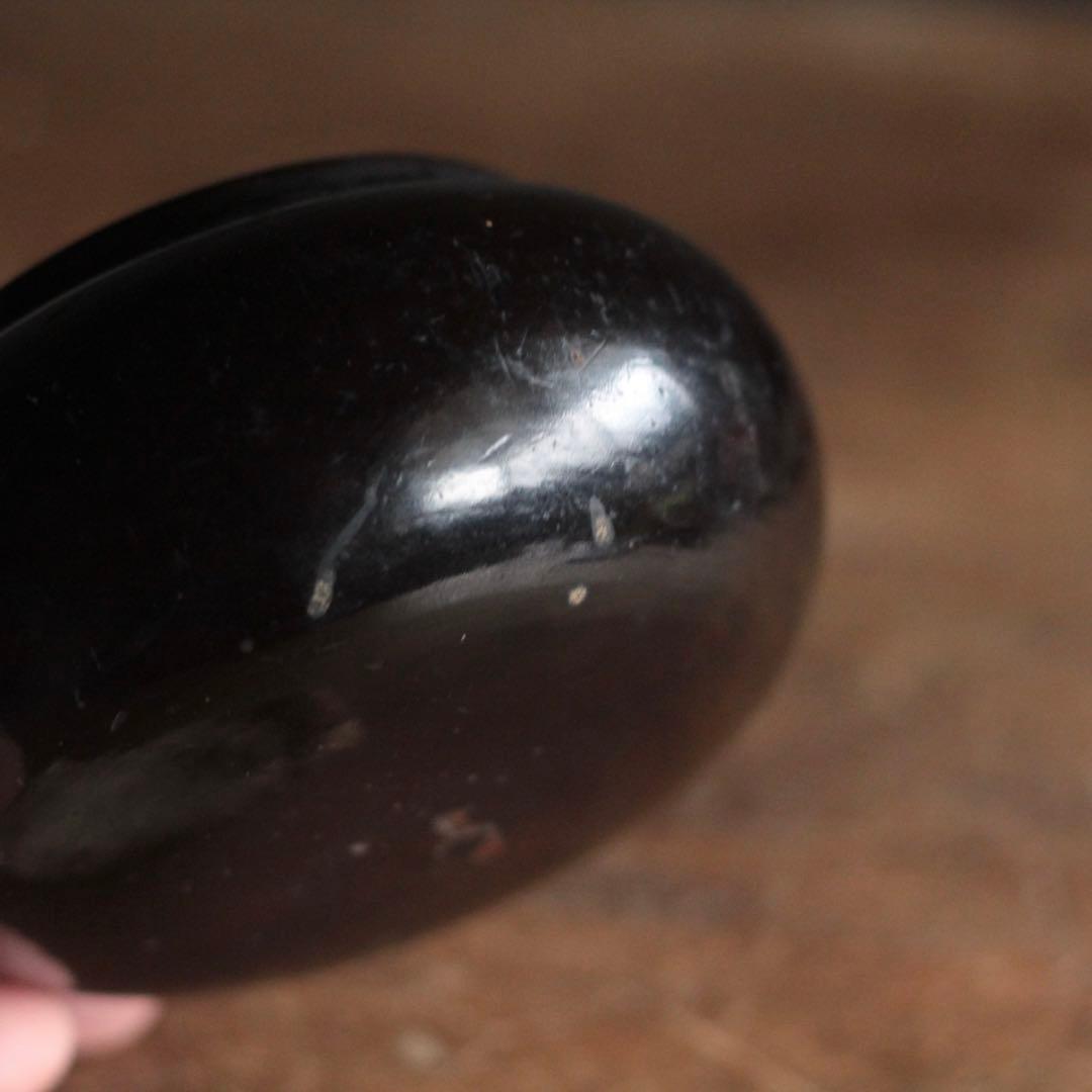 黒漆 薬壺 古美術 古道具 アンティーク 漆器