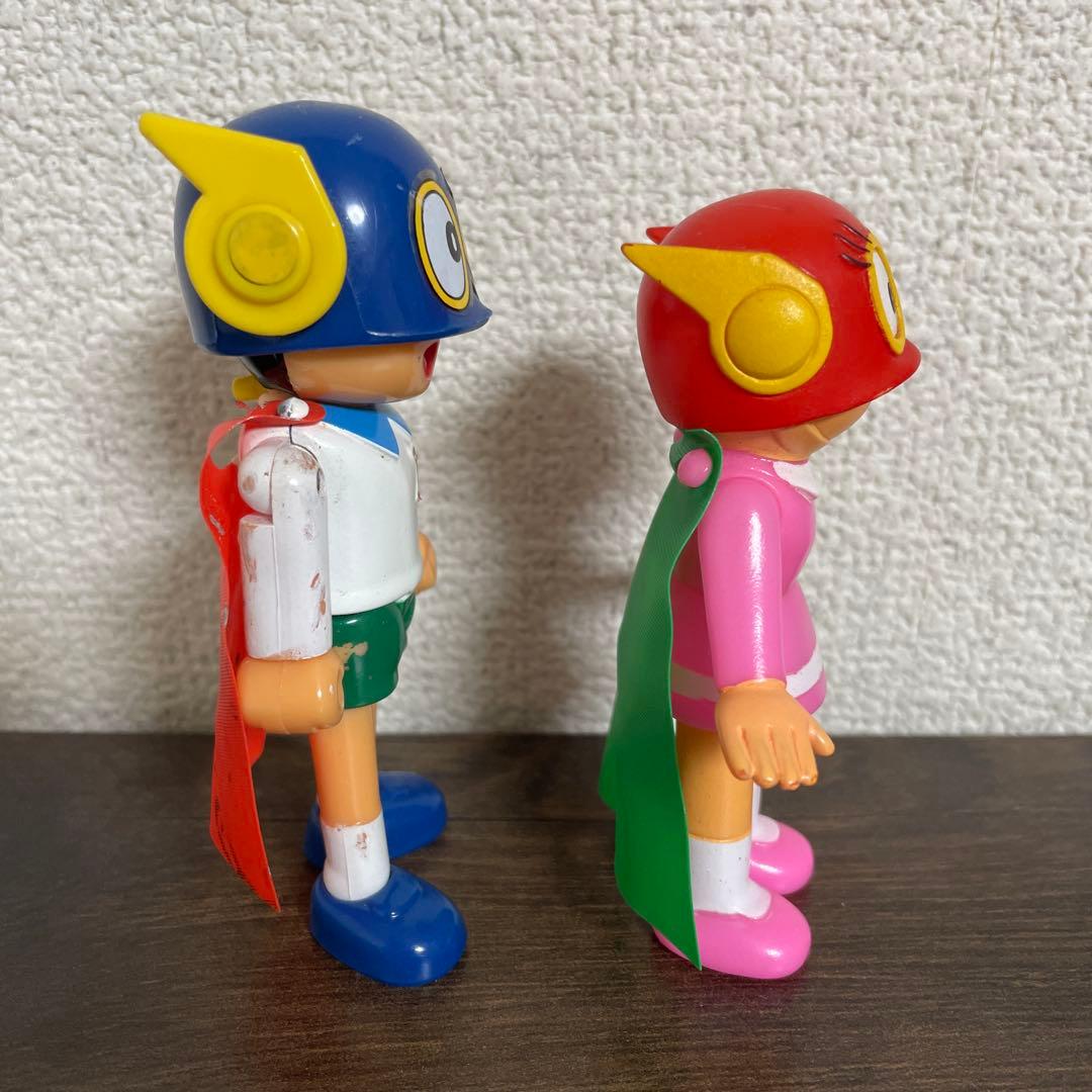 昭和レトロ　バンダイ　ヴィンテージ　超合金　グルグル　パーマン1号　パー子3号