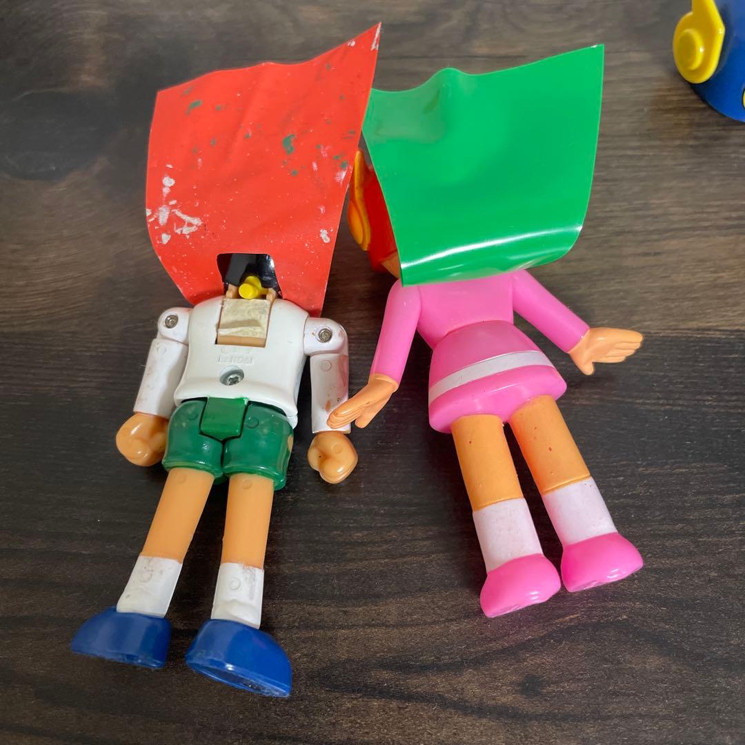 昭和レトロ　バンダイ　ヴィンテージ　超合金　グルグル　パーマン1号　パー子3号