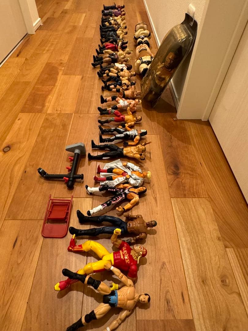 WWF WCW プロレスフィギュア　まとめ売り　バラ売り不可