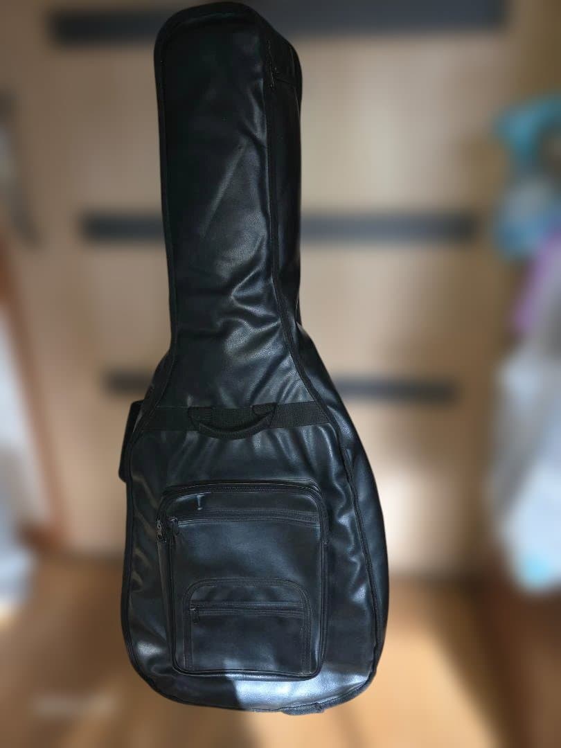 ★MorrisMR-601 エレアコ ギター ショルダーバッグ(合皮？) 付き