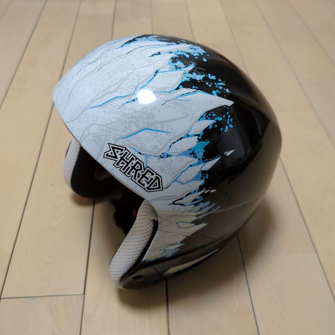 【特価】スキー レース用ヘルメット SHRED チンガード付き
