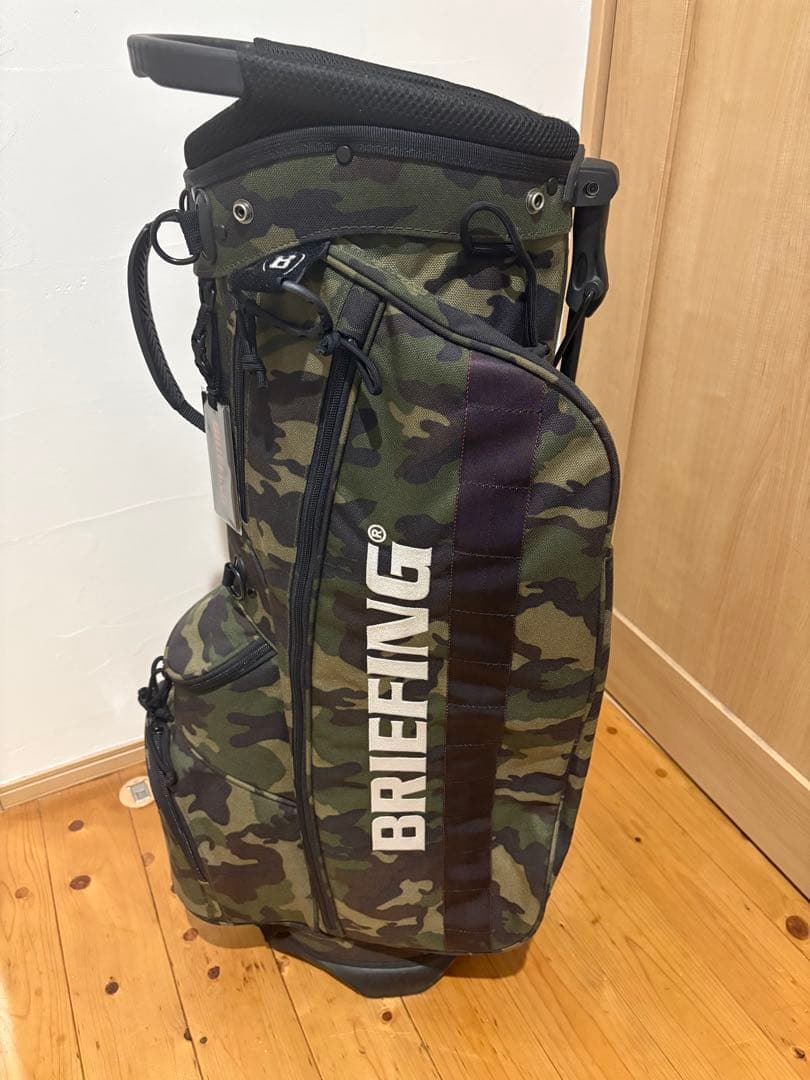 BRIEFING スタンド キャディバック　CR-4 迷彩　ブリーフィング