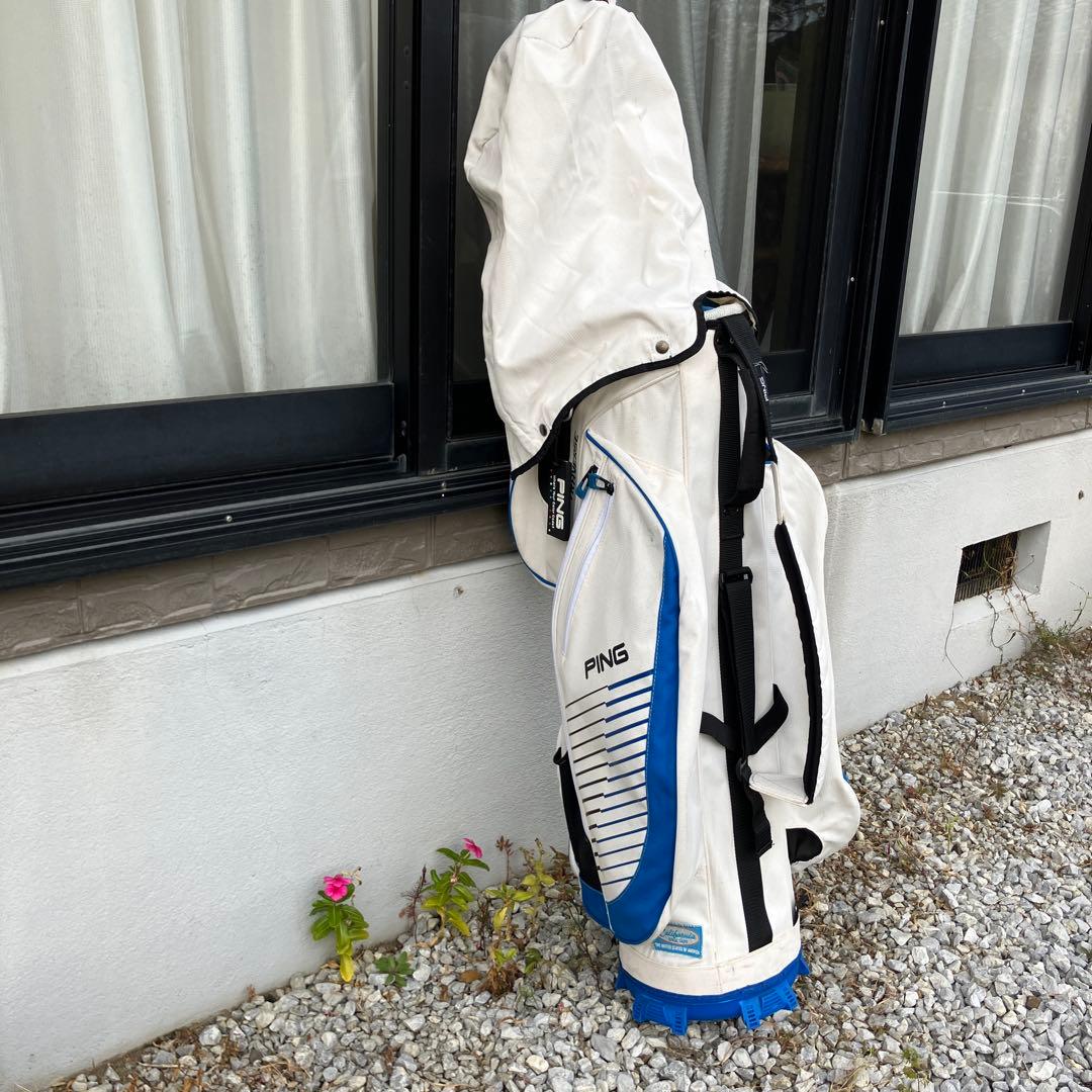 PING ゴルフバッグ ストライプデザイン