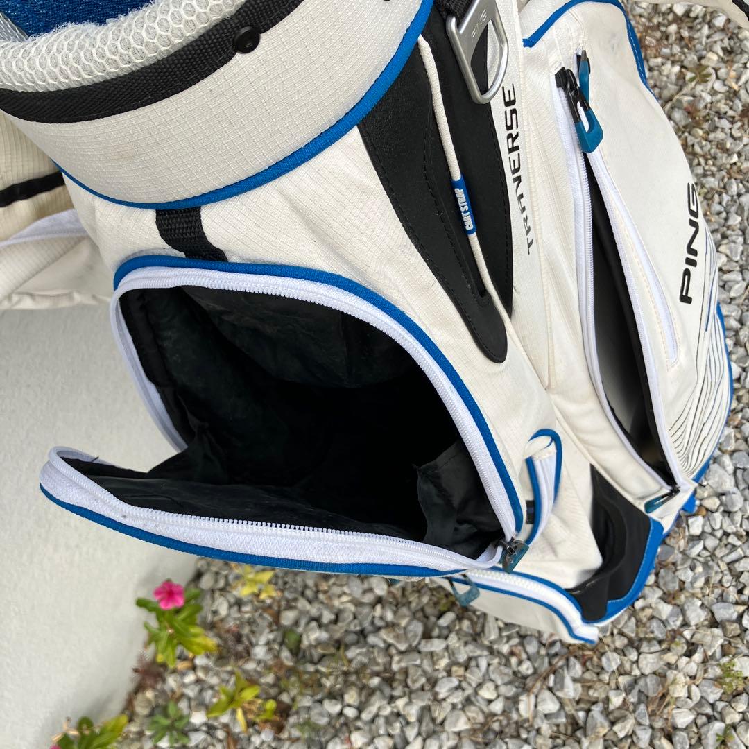 PING ゴルフバッグ ストライプデザイン