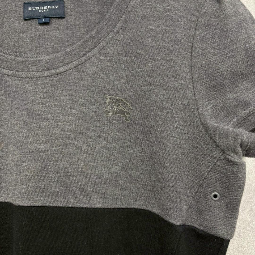BURBERRY GOLF 切り替えし スウェットワンピ　日本製 N2013