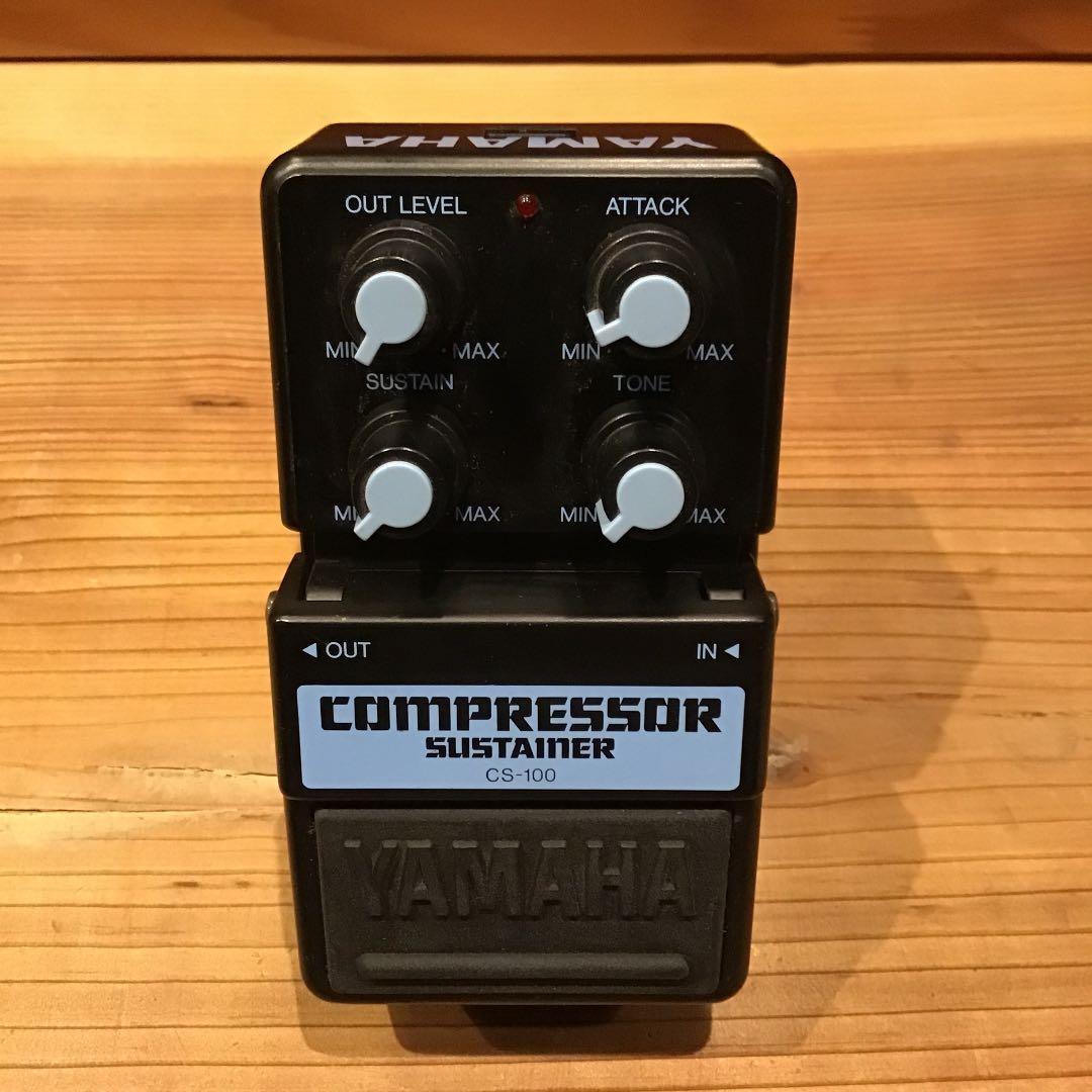 YAMAHAエフェクター Compressor Sustainer CS-100