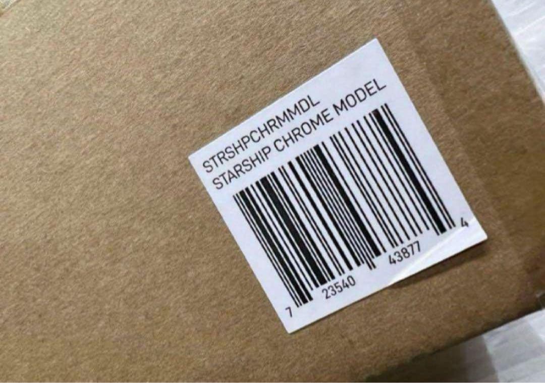 即時 完売 SPACEX社 STARSHIP CHROME MODEL