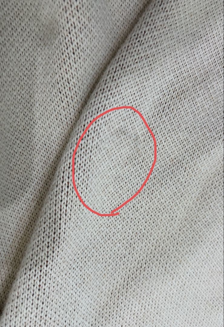 秋冬 Malbon カーディガン アイボリー/バーガンディ/オレンジXXL