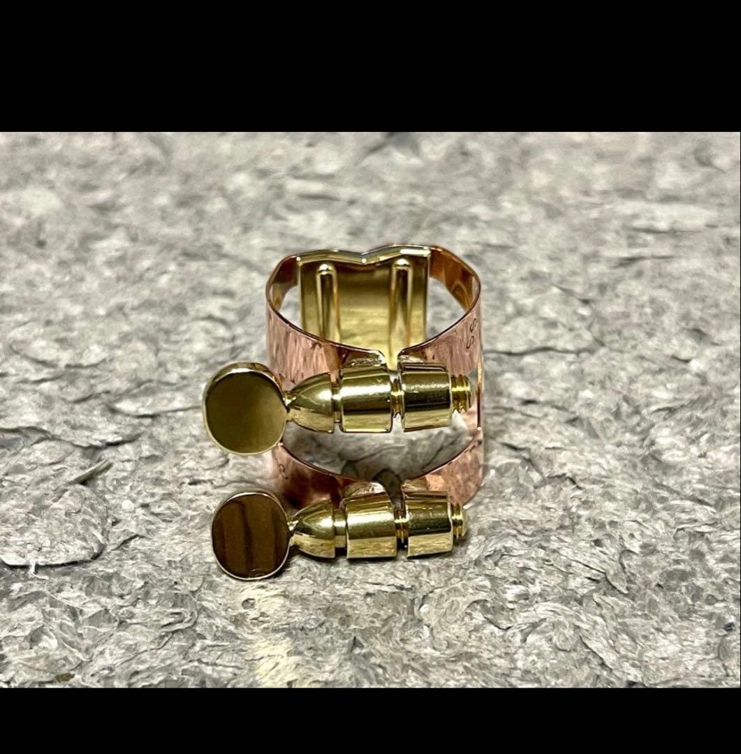 Woodstone ソプラノサックス用リガチャー CO 銅製