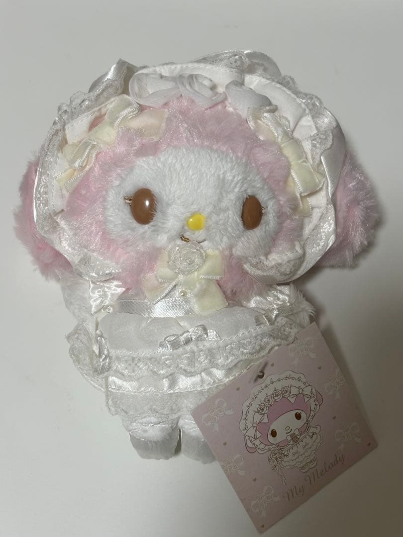 マイメロディ マスコット ぬいぐるみ レア ウエディング
