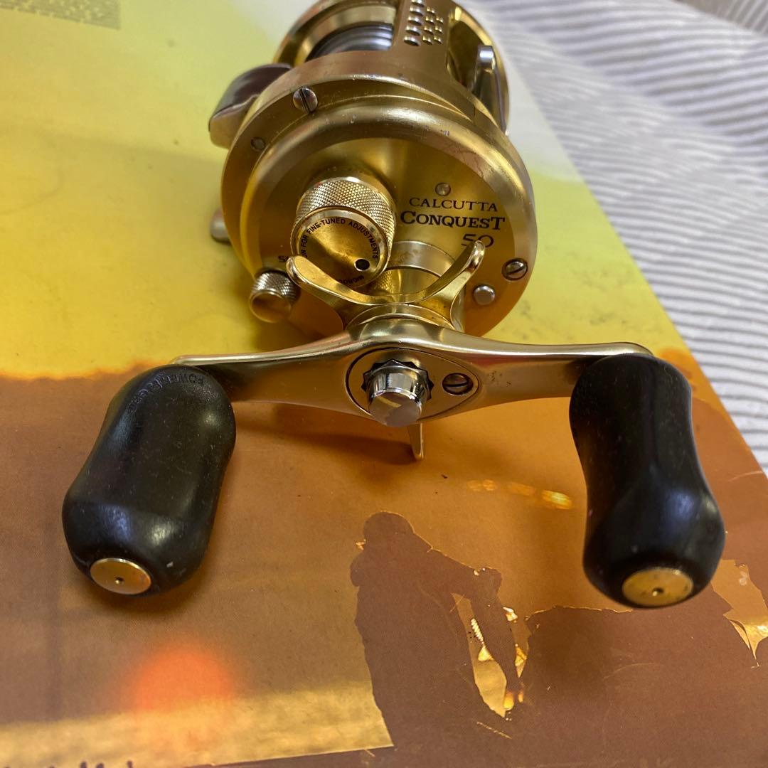 シマノ　カルカッタコンクエスト　50 シャロースプール付き　中古品