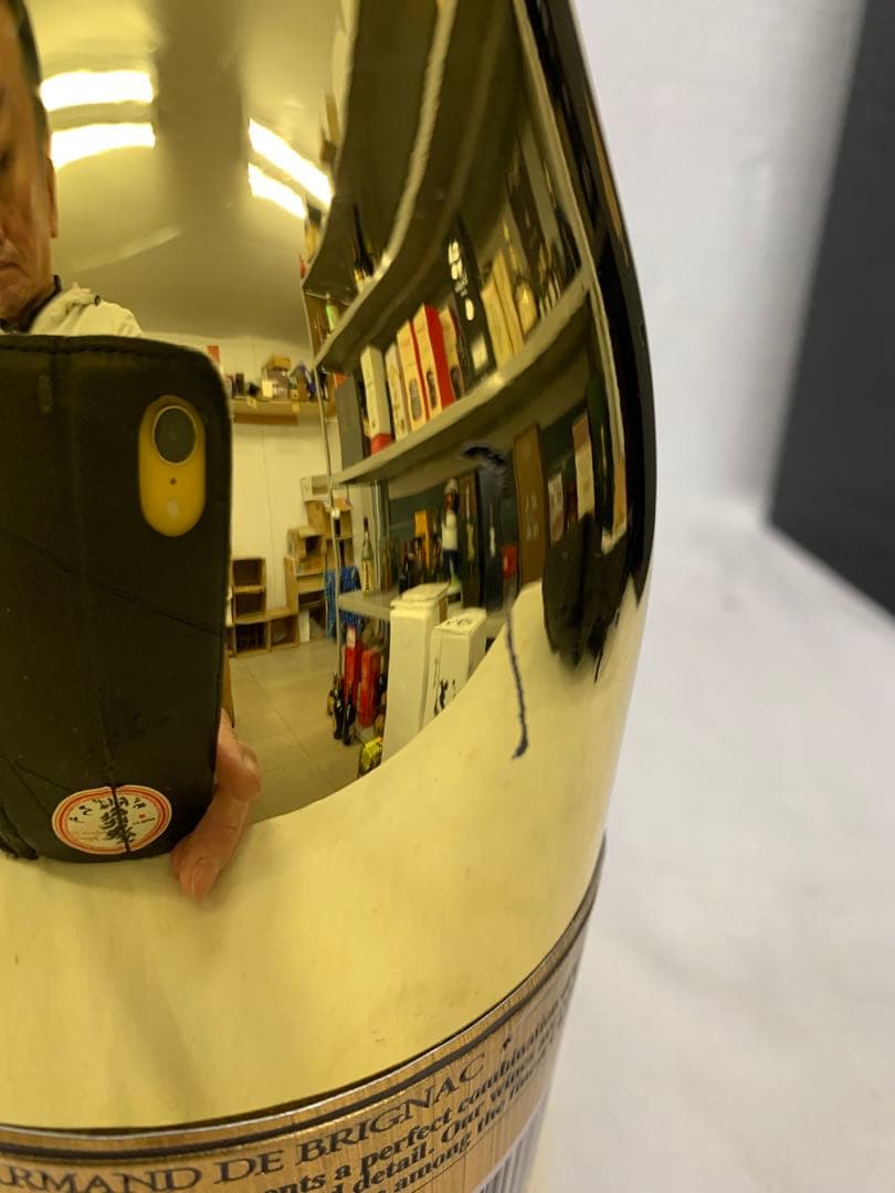 アルマンドブリニャック　ゴールド750ml 緊張袋　ケース付