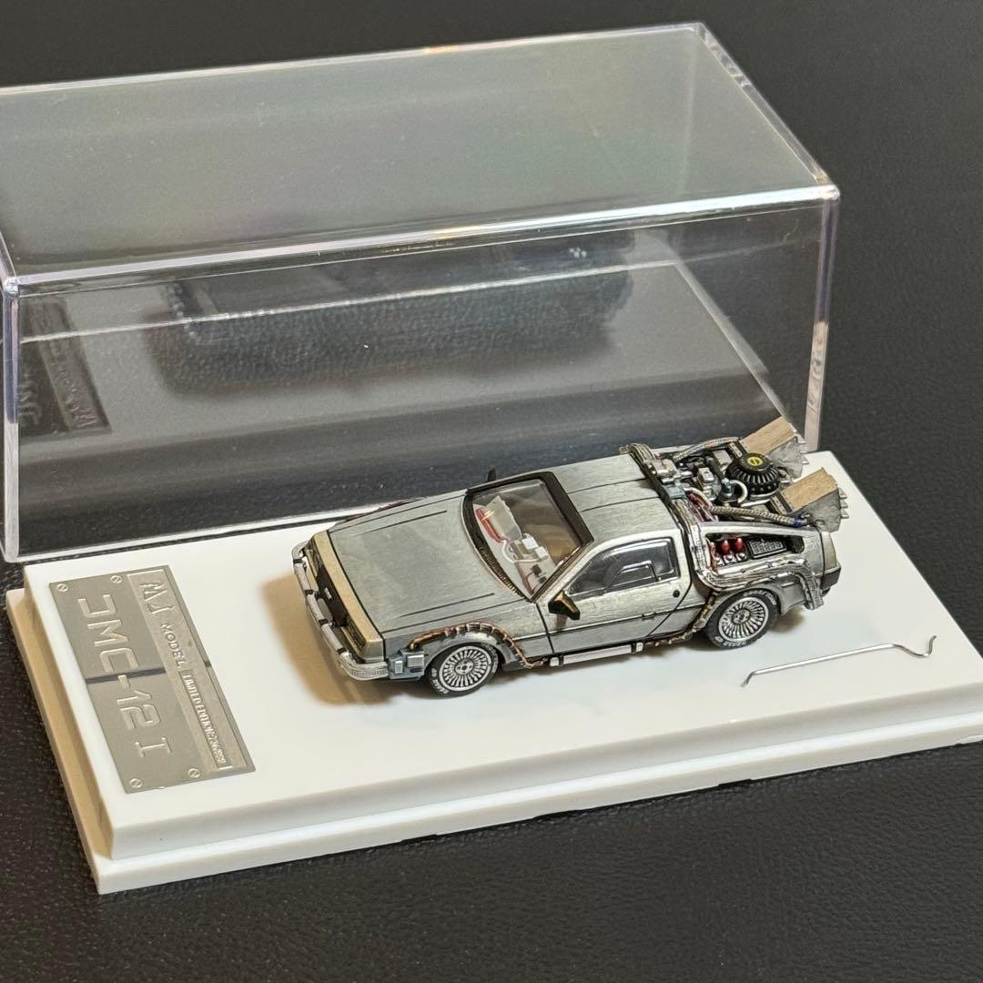 デロリアン カスタム品 1/64 MJモデル バックトゥザフューチャー ②