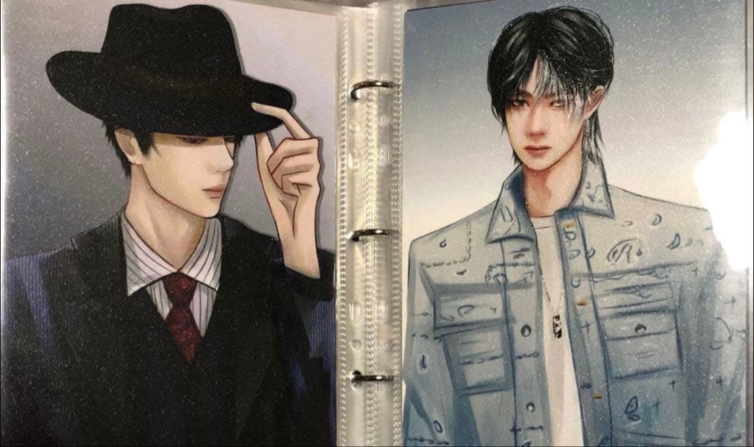 王一博 肖战 肖戦 可愛い/妖艶♡絵師さまカード多数　A4カード　ポスカ　トレカ