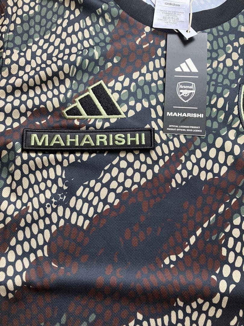 アーセナルFC×MAHARISHI ジャージー