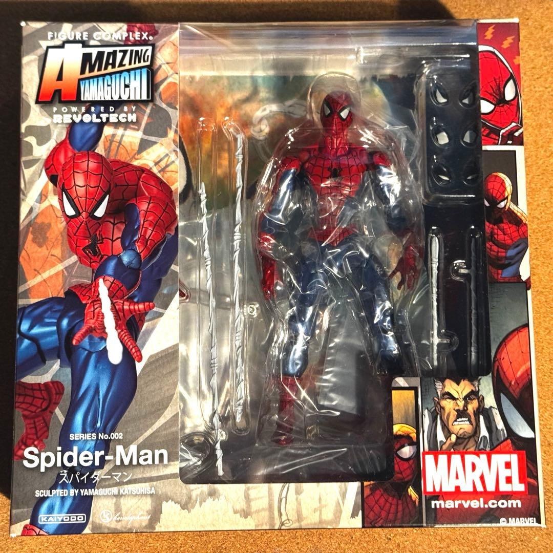 アメイジングヤマグチ リボルテック スパイダーマン フィギュア 海洋堂