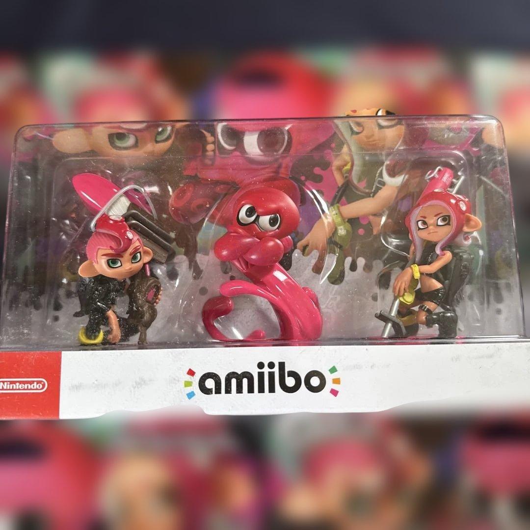 amiibo タコ トリプルセット 5セット 海外版 新品未開封