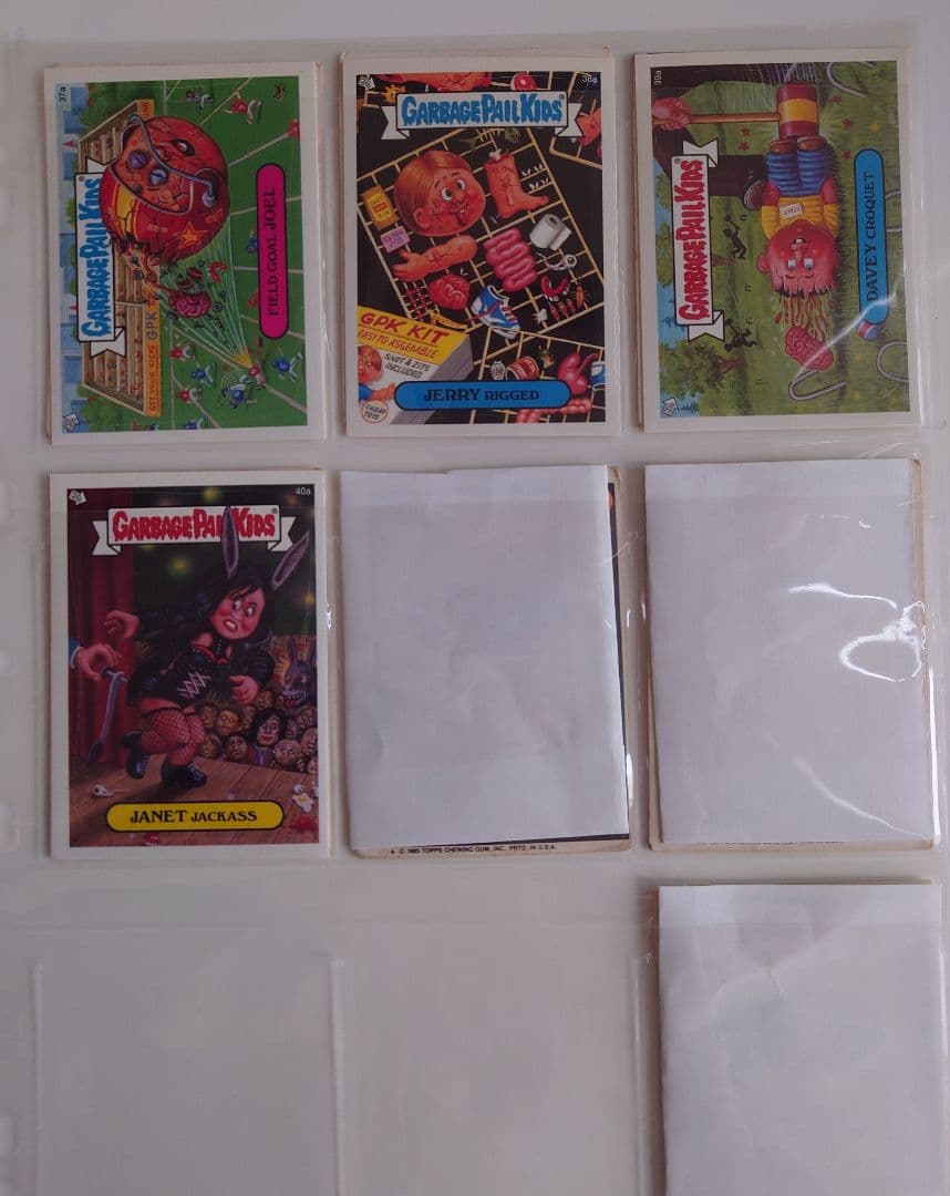 ビンテージ　1986年　USA ガーベッジペイルキッズ　カード　単品-まとめ売り