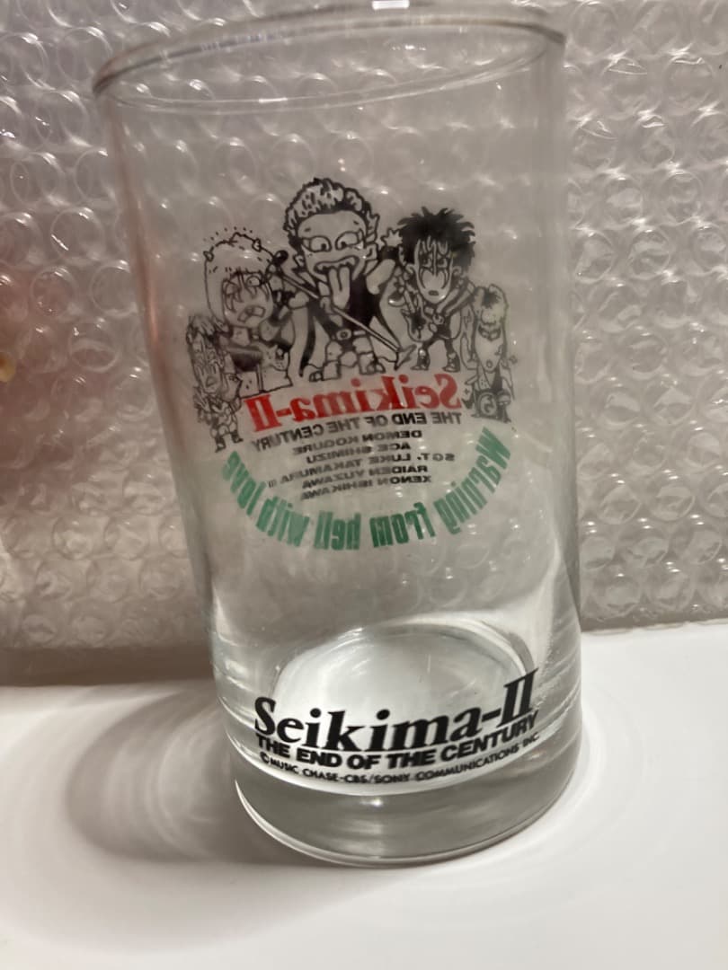 【超激レア】聖飢魔II キャラクター　グラスイラスト　ガラスコップ