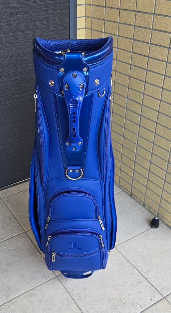 希少ロイヤルブルー キャディバッグ LANVIN SPORT ランバンスポール