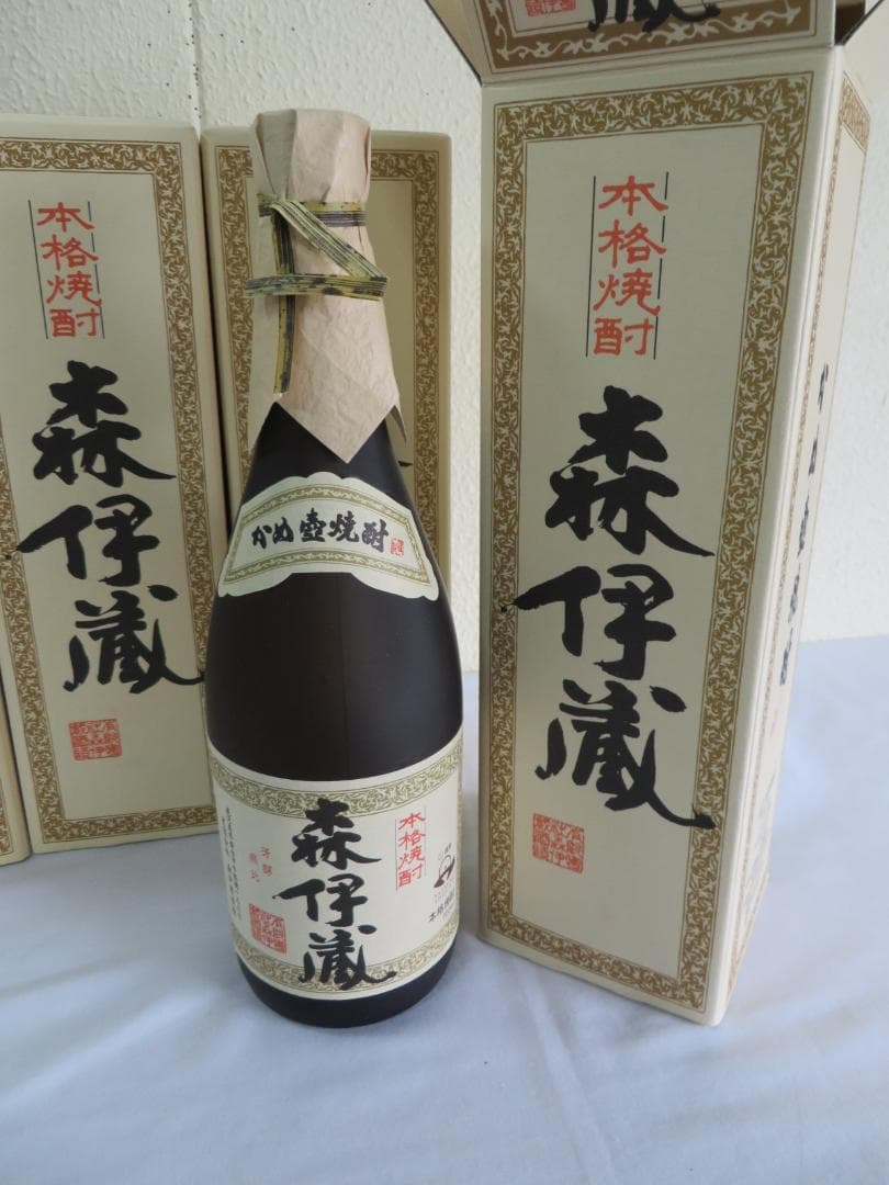 本格焼酎 森伊蔵720ml 25度 　かめ壺焼酎　4本