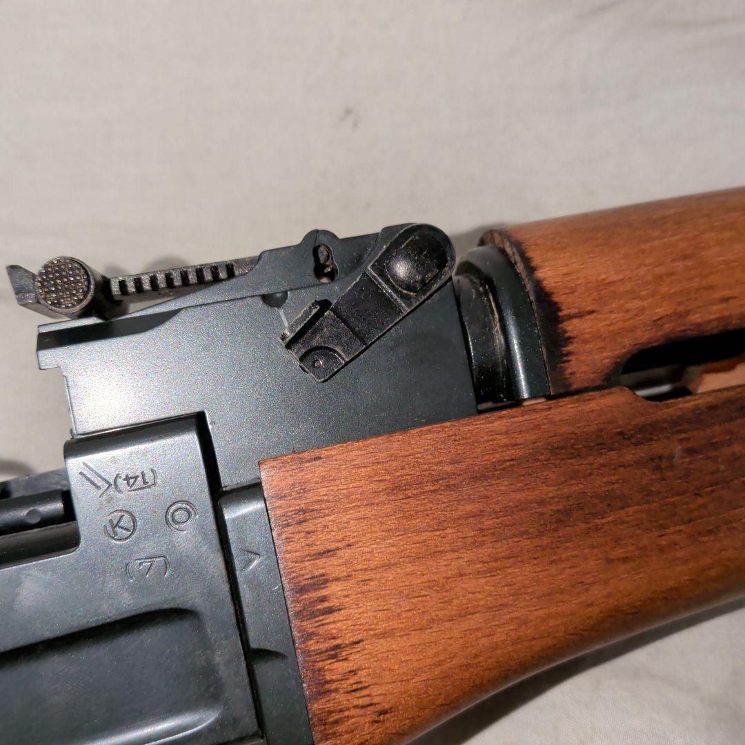 東京マルイ スタンダード電動ガンAK47S リアルウッド木製パーツ付