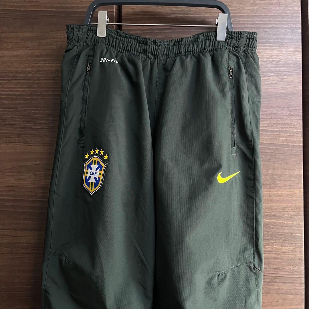 NIKE ナイキ ブラジル代表 トレーニングウェア セットアップ 上下 M 緑