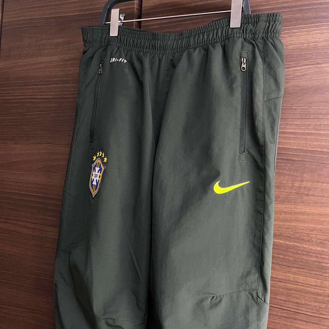 NIKE ナイキ ブラジル代表 トレーニングウェア セットアップ 上下 M 緑