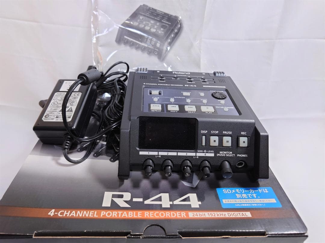 【R-44】Roland/ポータブルレコーダー✨名機【未使用保管品・動作確認済】