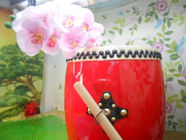 限定新品未使用(送料無料)24.980円エイサー大太鼓36*40cm バチ付き