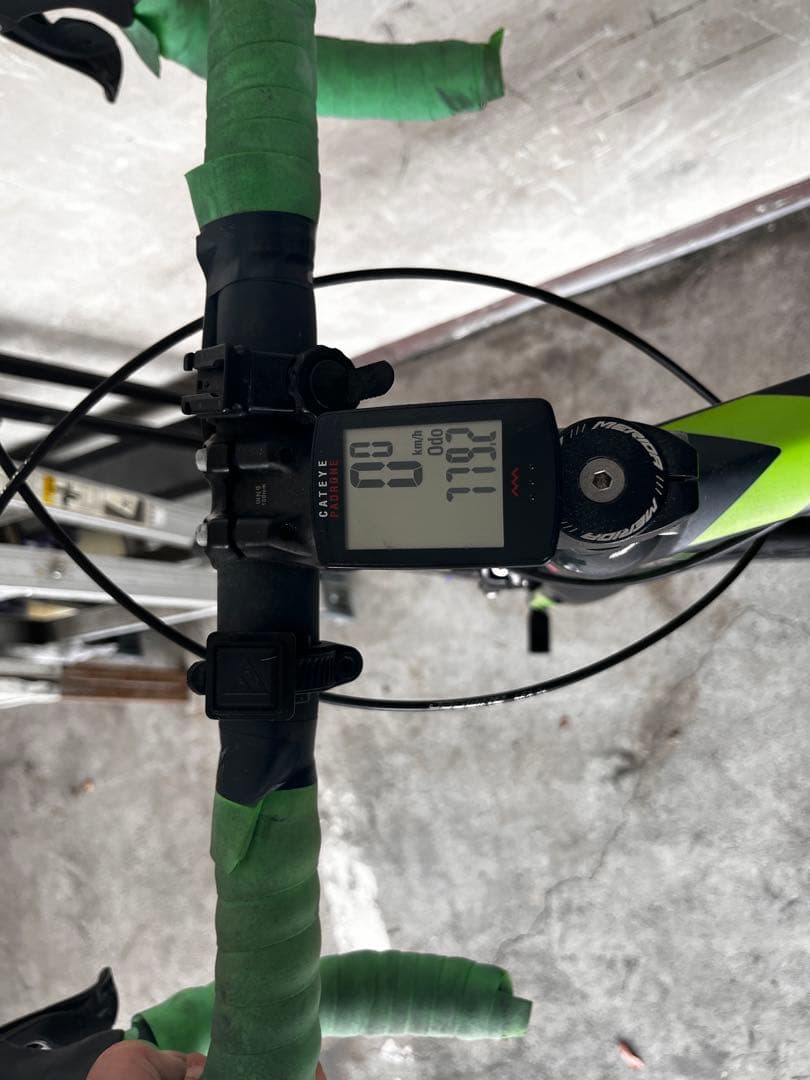 MERIDA RIDE 200 ロードバイク ブラック/グリーン