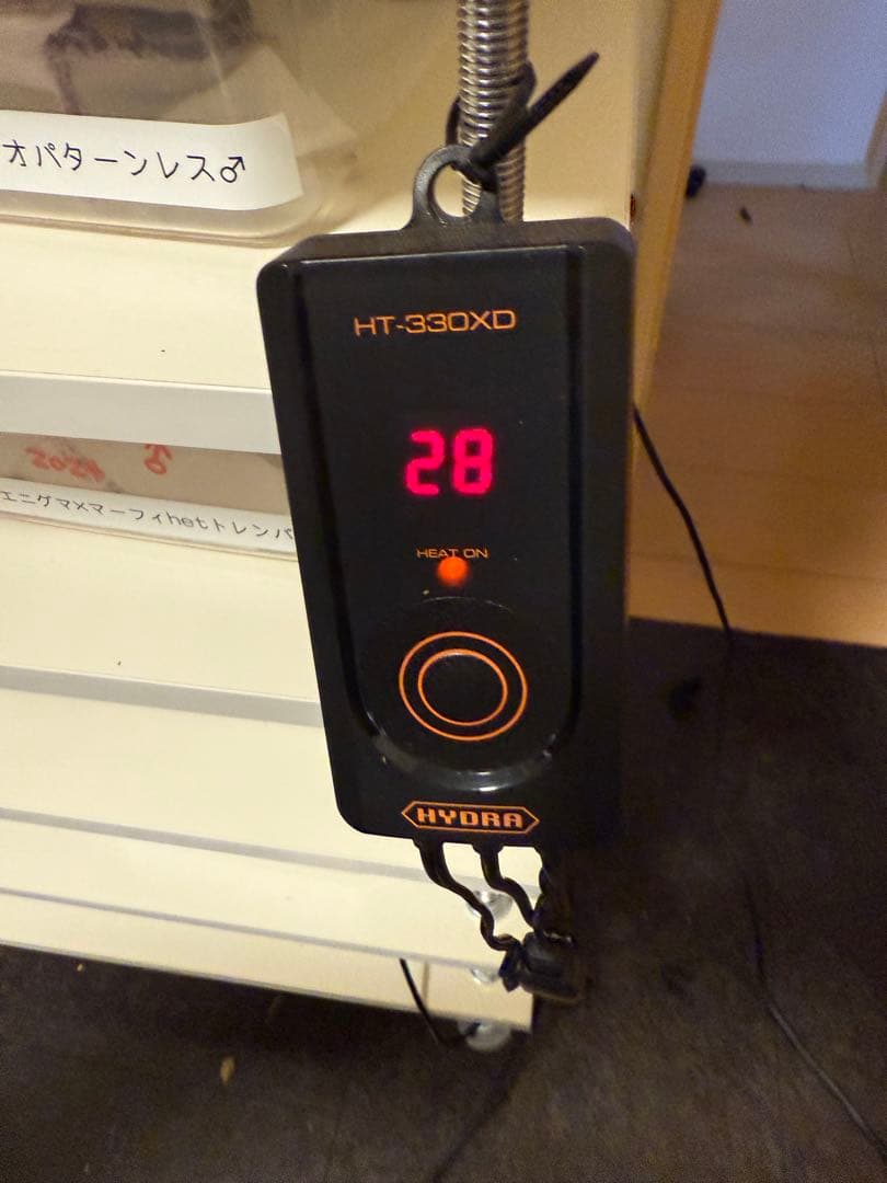 (10月末まで)自作ブリードラック7段サーモ、ヒートケーブルセット